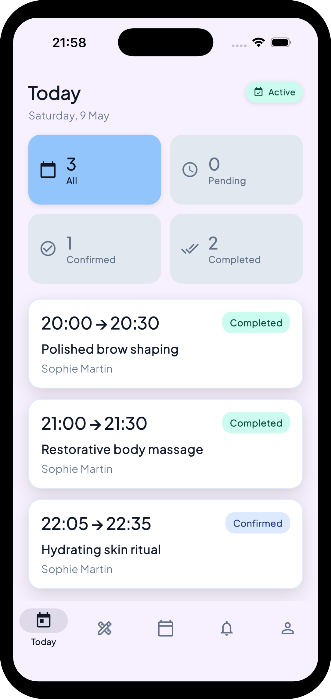 Dallula Business mobile preview